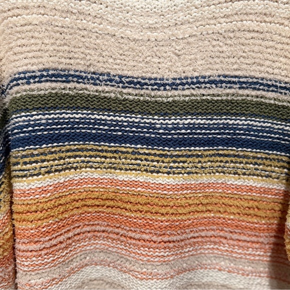 Roxy Multicolor Striped Pullover Knit Sweater - Picture 5 of 8